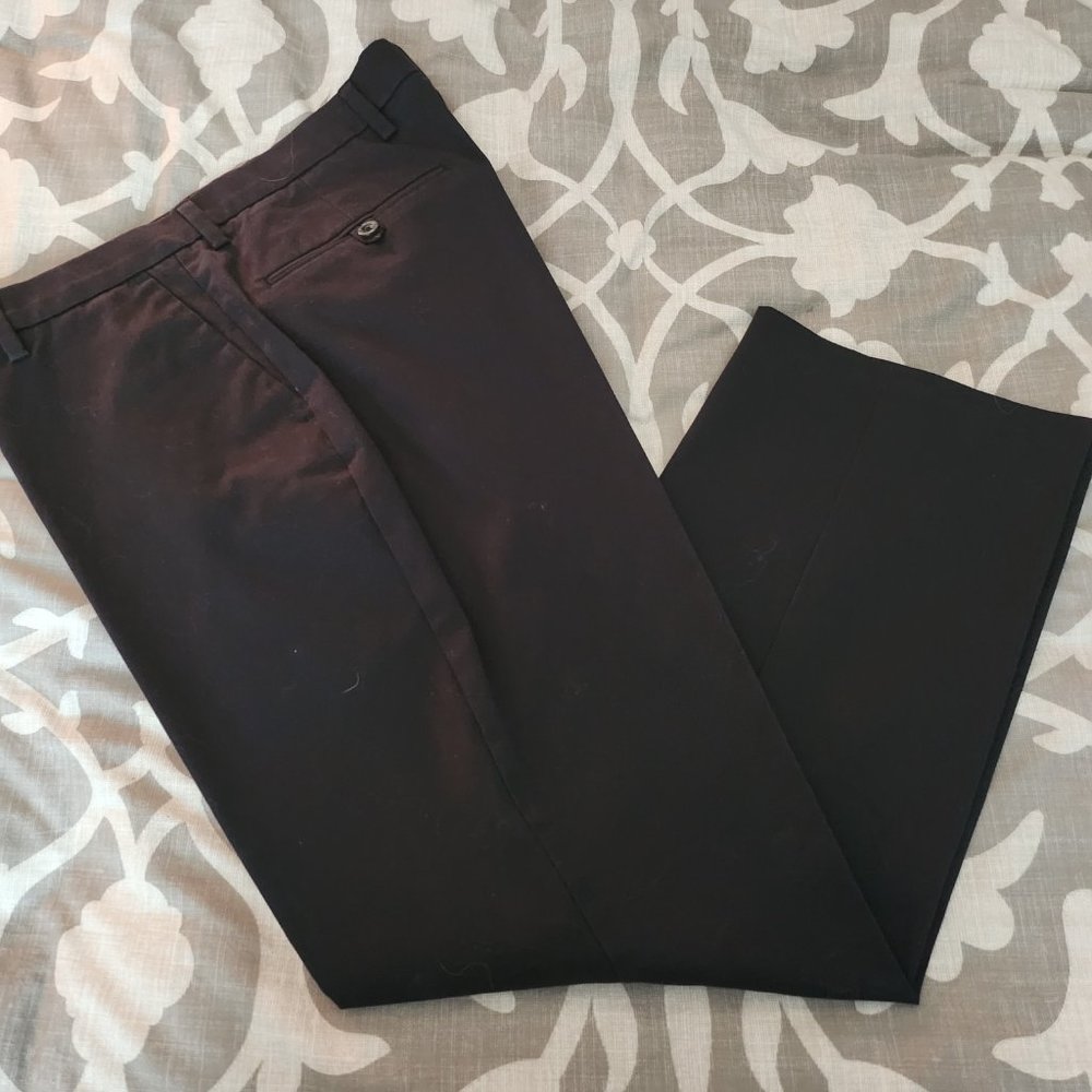 Dockers Classic Fit Mens Dark Blue Slacks  36 x 32